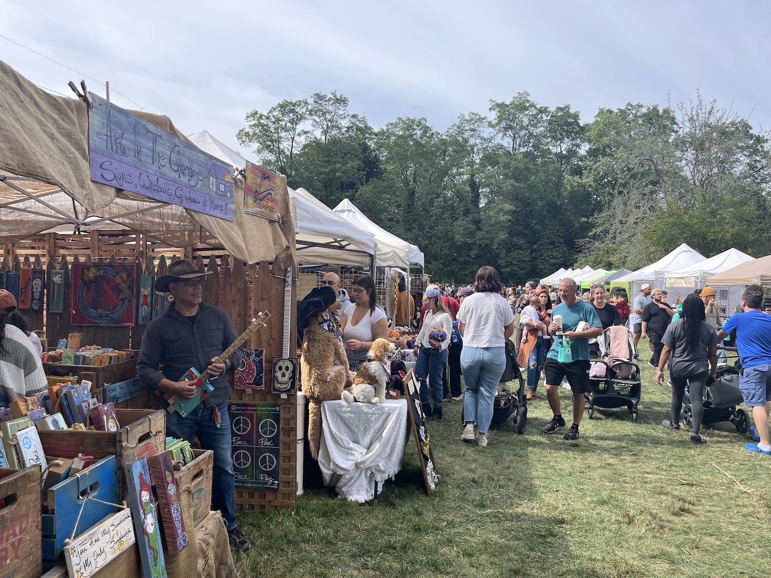 People Packed Into The 43rd Annual Pickle Festival