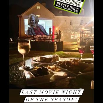 Drink in Theatre Presents "Beetlejuice" Outdoor Movie