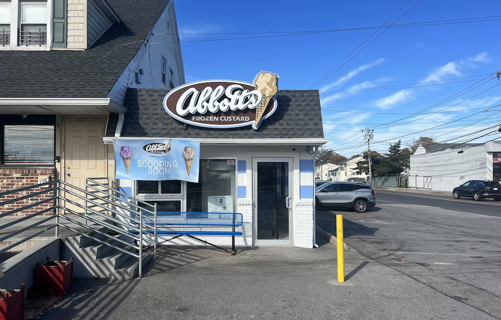 First Abbott’s Frozen Custard Shop on Long Island Sets Opening For