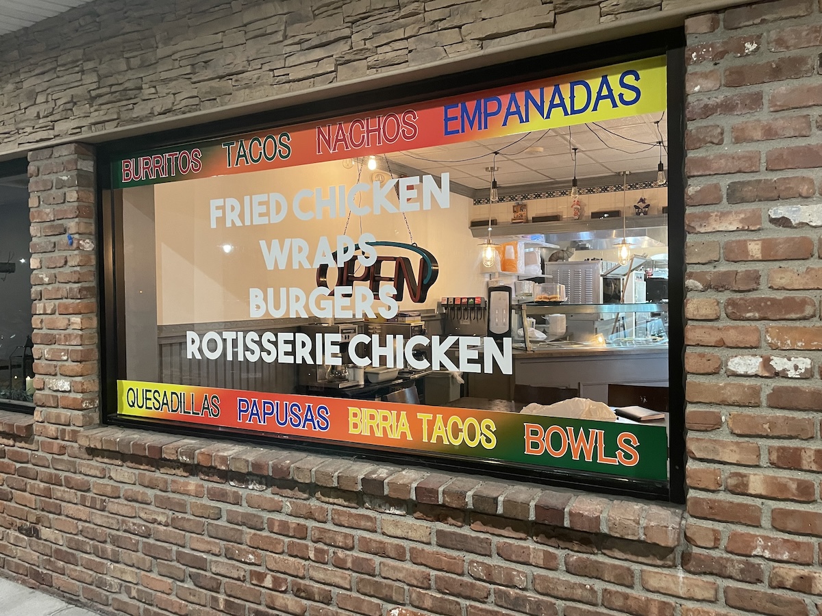 chicken + tacos shoreham menu